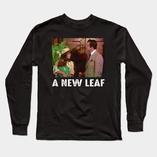 Elaine May's Brilliance New Leaf Film Shirts for Cinema Aficionados Long Sleeve T-Shirt by alex77alves